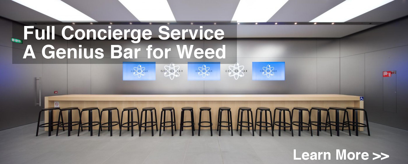The Duber Concierge Service: Genius Bar for Weed